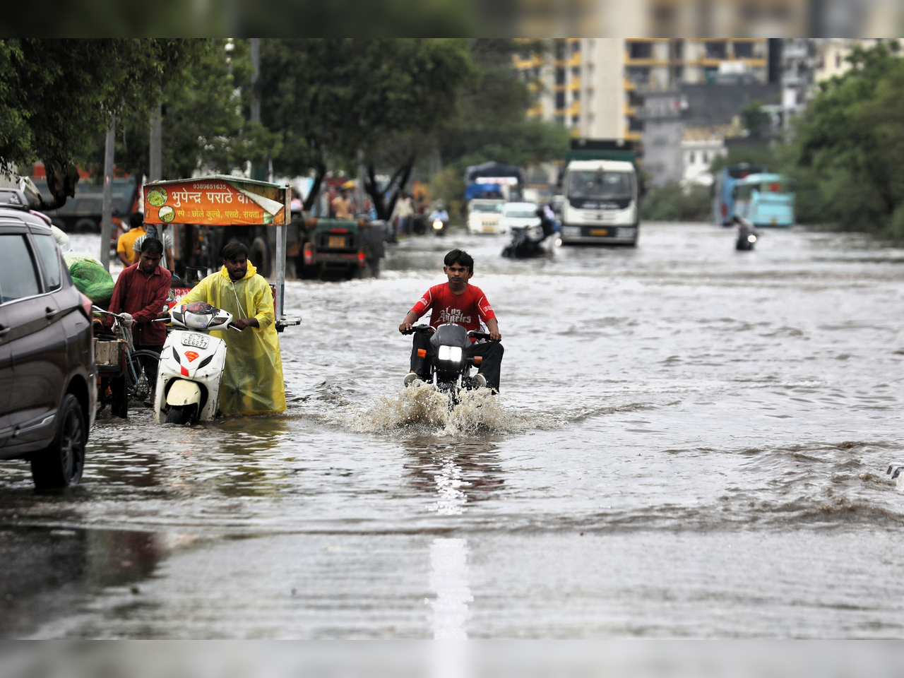 Delhi monsoon urban crisis